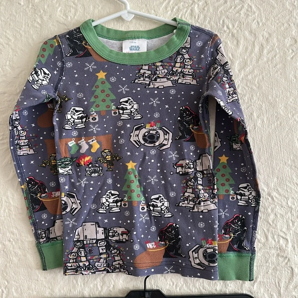 Hanna Andersson x Star Wars Pajama Set 5 Snowfall Hot Cocoa Stockings Winter